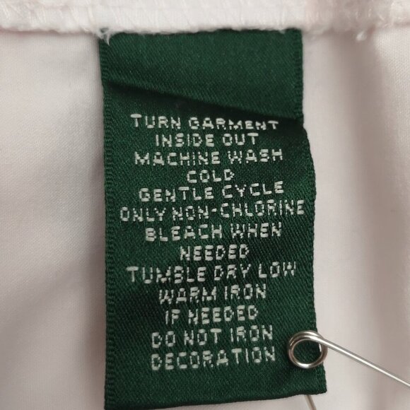 Lauren Jeans Co. Ralph Lauren Ladies Size 8 Pink Ankle Length Pants - Picture 5 of 14